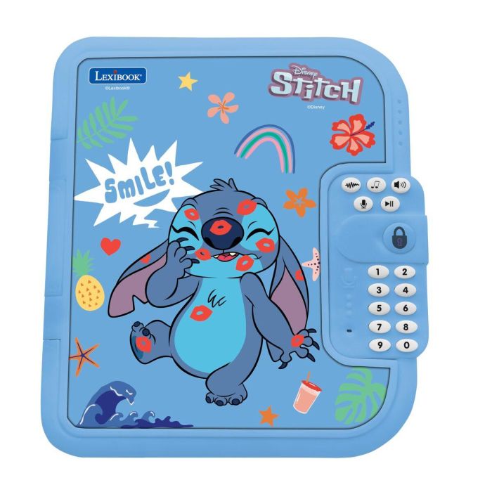 Lexibook Cuaderno Diario Secreto Electrónico Disney Stitch con Código, Luces y Sonido - 24,1x6,5x18 cm 6 Lexibook Cuaderno Diario Secreto Electrónico Disney Stitch con Código, Luces y Sonido - 24,1x6,5x18 cm 6