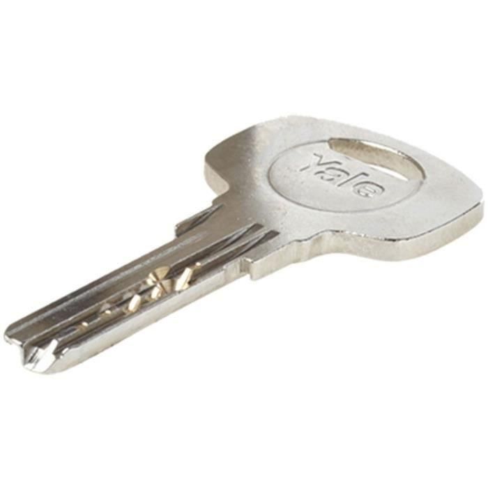 Cilindro de cierre desmontable YALE - Para puerta de entrada / exterior - 6 pines - 4 llaves - 40 x 40 mm 2 Cilindro de cierre desmontable YALE - Para puerta de entrada / exterior - 6 pines - 4 llaves - 40 x 40 mm 2