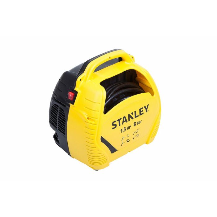 Stanley Compresor de Aire sin Tanque KIT DE AIRE - 1.5 CV Portátil Ultracompacto con Kit de Inflado 10