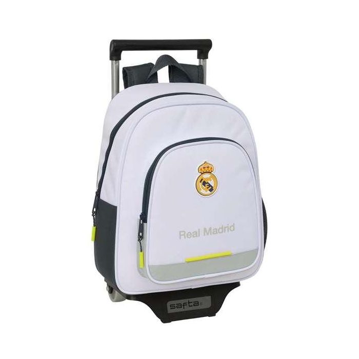 Safta Mod. 006 705 Mochila con Carro Real Madrid 1ª Equipación 25/26 340x280x100 mm