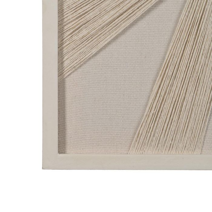 Cuadro Beige Dm-Madera Decoración 60 X 3 X 80 cm