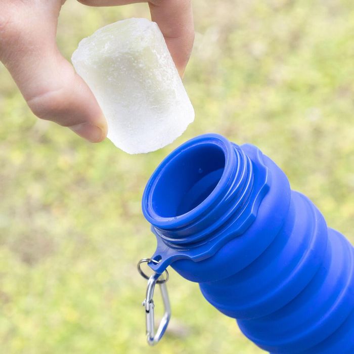Botella Plegable de Silicona Bentle InnovaGoods 9 Botella Plegable de Silicona Bentle InnovaGoods 9