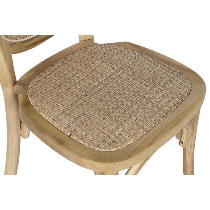 Silla Vintage DKD Home Decor Marron Claro 42 x 94 x 45 cm (2 Unidades) 3 Silla Vintage DKD Home Decor Marron Claro 42 x 94 x 45 cm (2 Unidades) 3