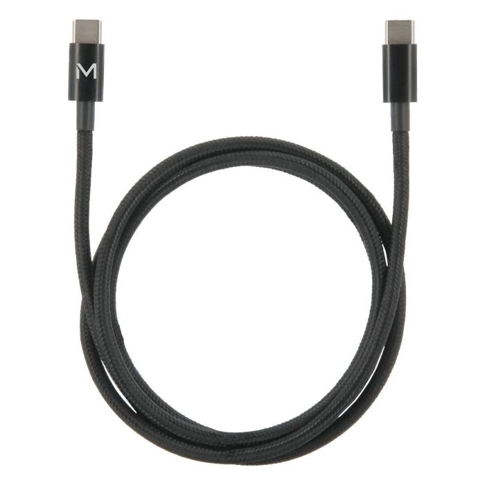 Cable USB Mobilis 001389 Negro 1 m