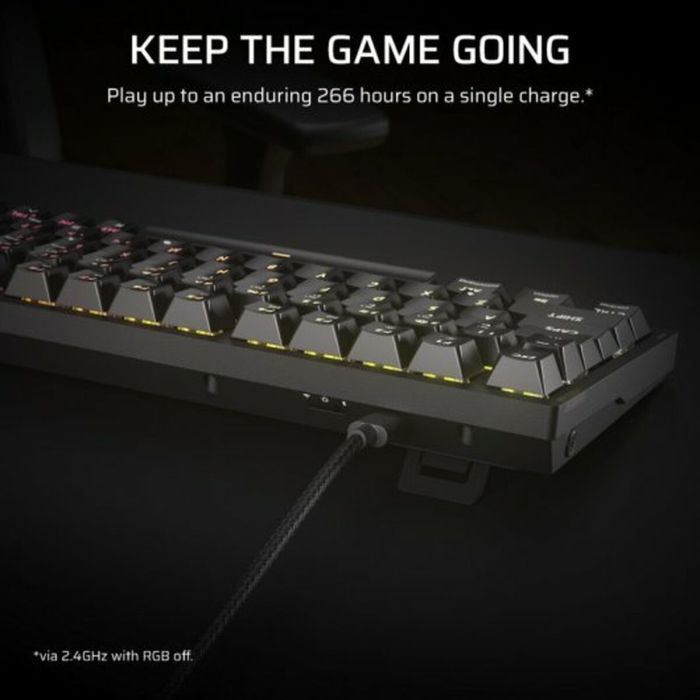 Teclado Corsair K65 PLUS Negro 2