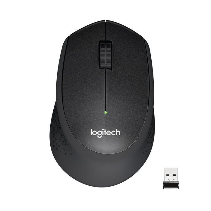 Logitech M330 Silent Plus, 1000 dpi, USB 2.4GHz, 1xAA, Black Logitech M330 Silent Plus, 1000 dpi, USB 2.4GHz, 1xAA, Black