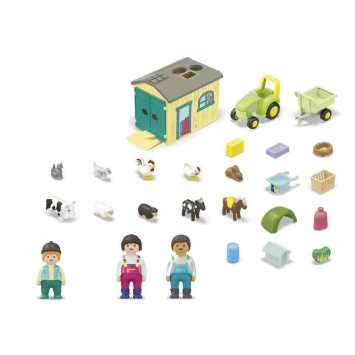 Playmobil Junior Aventura En La Granja - Set de Granja con Tractor, Animales y Accesorios 4 Playmobil Junior Aventura En La Granja - Set de Granja con Tractor, Animales y Accesorios 4