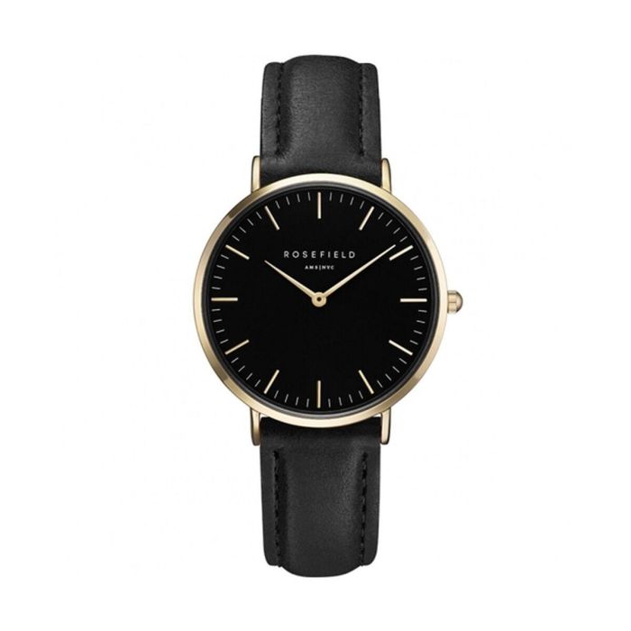 Reloj Mujer Rosefield Negro Oro Reloj Mujer Rosefield Negro Oro