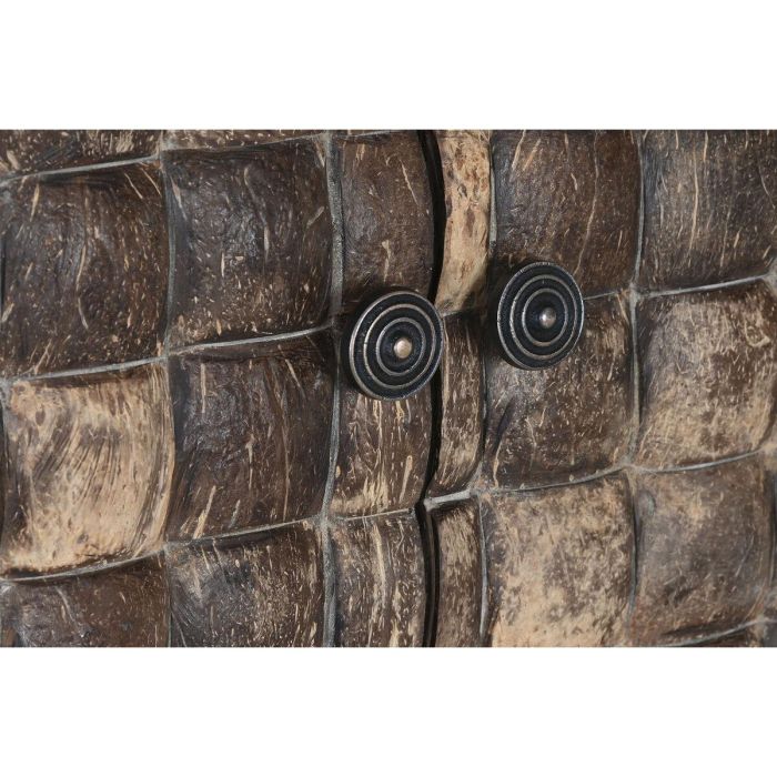 Armario Home ESPRIT madera de teca Fibra de coco 85 X 40 X 185 cm 4 Armario Home ESPRIT madera de teca Fibra de coco 85 X 40 X 185 cm 4
