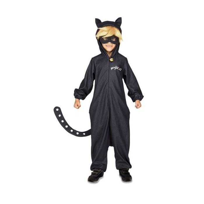 My Other Me Pijama de Personaje Cat Noir Talla S 100% Poliéster para Niños de 12 a 14 Años My Other Me Pijama de Personaje Cat Noir Talla S 100% Poliéster para Niños de 12 a 14 Años