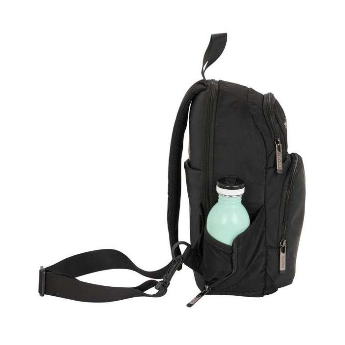 Safta Mini Mochila 1 Hombrera Tablet 11"+USB Business Black 18x34x12 cm 4