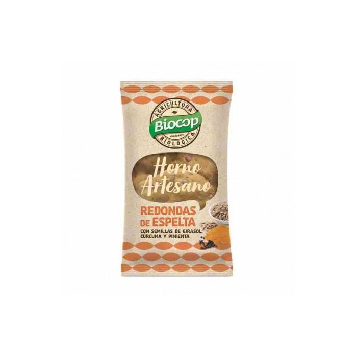 Redondas De Espelta Con Cúrcuma Y Pimienta Redondas De Espelta Con Cúrcuma Y Pimienta