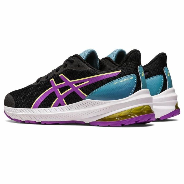 Zapatillas de Running para Niños Asics GT-1000 12 GS Morado Negro 2