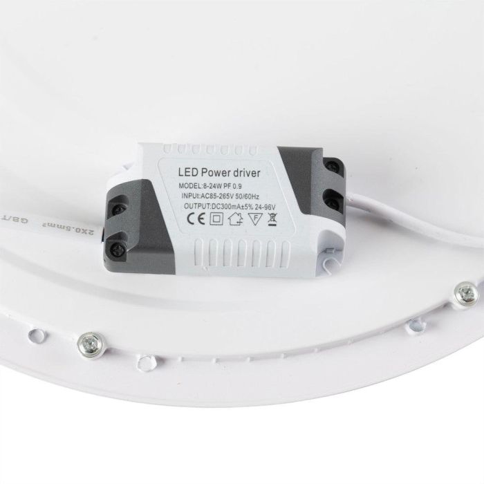 HO-RDP16-25W-CCT Placa LED 25W 2.000Lm CCT 3000-6000ºK Circular 40.000H 5 HO-RDP16-25W-CCT Placa LED 25W 2.000Lm CCT 3000-6000ºK Circular 40.000H 5