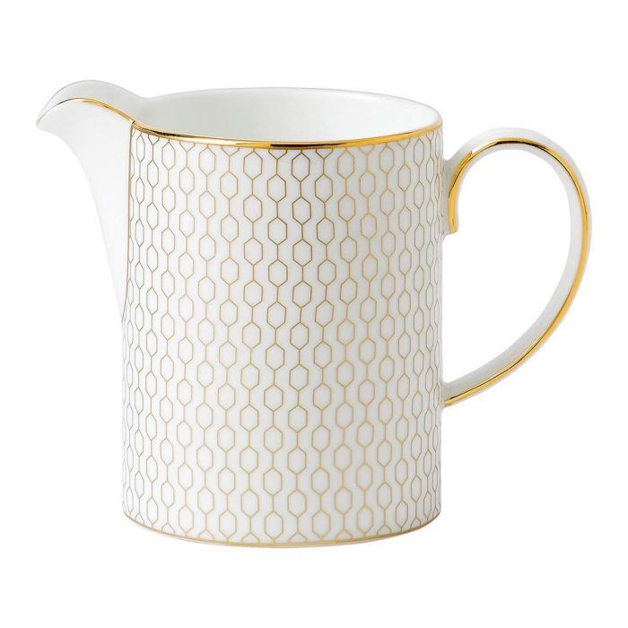 Wedgwood Set Azucarero y Lechera Arris-Gio Gold Bone China/New Bone China 2 Wedgwood Set Azucarero y Lechera Arris-Gio Gold Bone China/New Bone China 2
