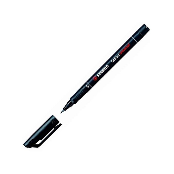 Stabilo Marcador Permanente Ohpen Universal S Punta Super Fina 0.4 mm Negro (Set de 10) (Set de 10) Stabilo Marcador Permanente Ohpen Universal S Punta Super Fina 0.4 mm Negro (Set de 10) (Set de 10)