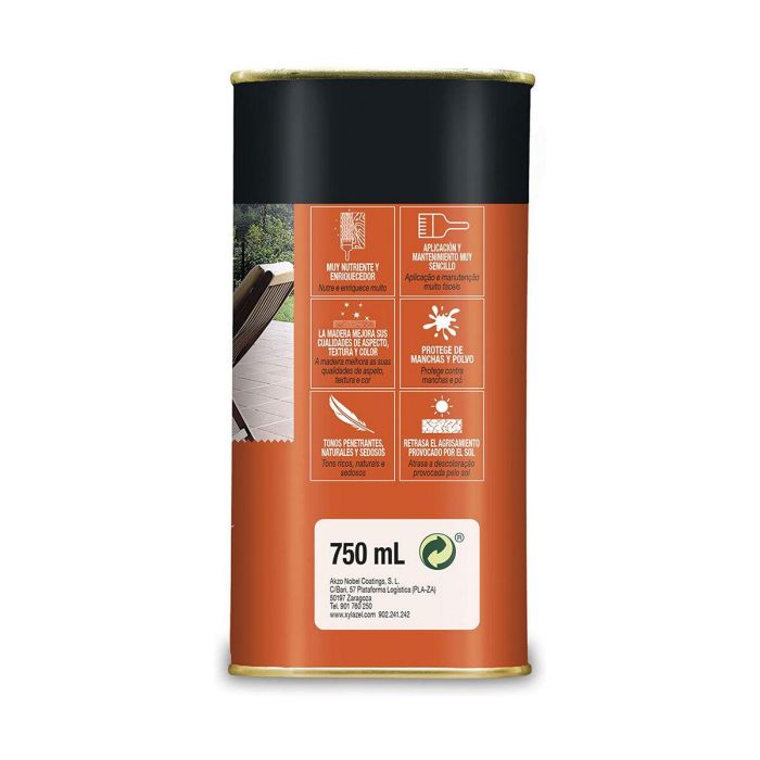 Aceite para teca Xylazel Classic Miel 750 ml Mate 4 Aceite para teca Xylazel Classic Miel 750 ml Mate 4