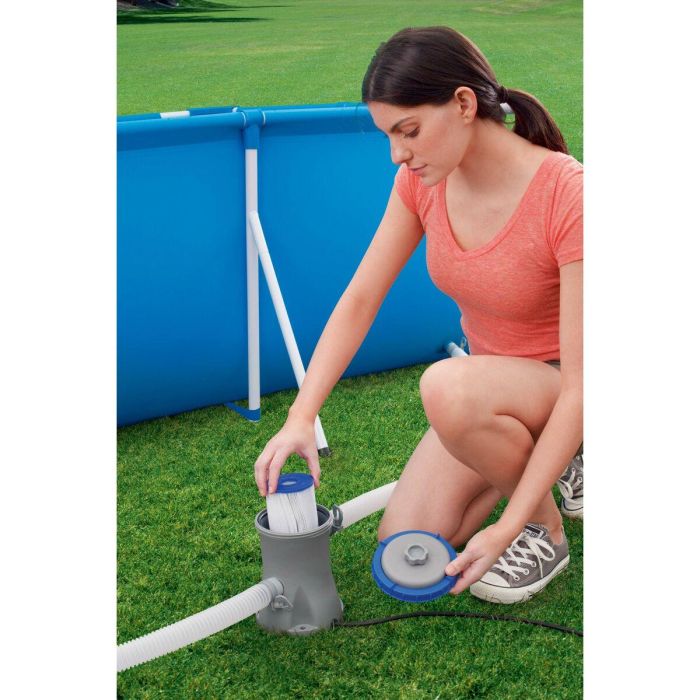 Bestway Depurador de Piscina 1249 Litros/Hora Jardin 58381 5