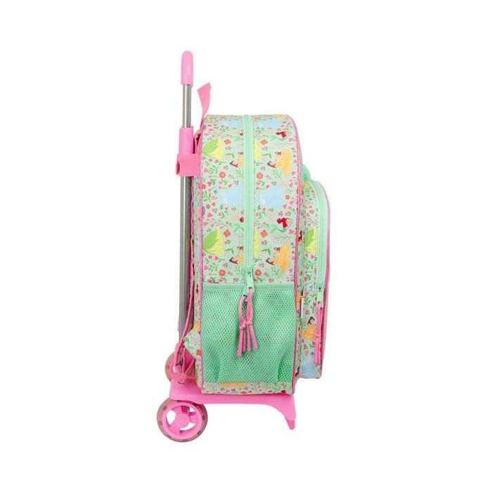 Mochila Escolar Disney Princess Bloom Verde Rosa 33 x 42 x 14 cm 2 Mochila Escolar Disney Princess Bloom Verde Rosa 33 x 42 x 14 cm 2
