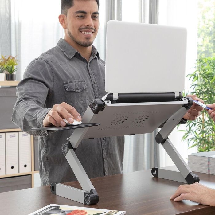 Mesa Ajustable Multiposición para Ordenador Portátil Omnible InnovaGoods 16