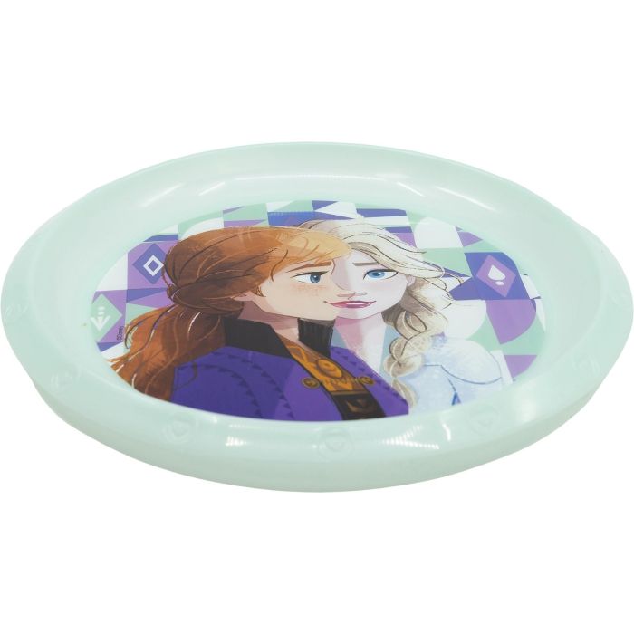 Licensing Plato Fácil Frozen CZ11381 Infantil Plástico 21.5 cm 2