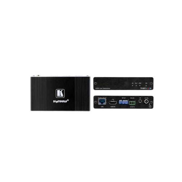 Kramer TP-583TXR Transmisor HDBaseT 4K HDMI Alto Rendimiento, Negro Kramer TP-583TXR Transmisor HDBaseT 4K HDMI Alto Rendimiento, Negro