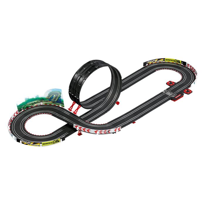 Carrera Pista Nintendo Mario Kart P-Wing con 2 Coches (Mario y Luigi), 4,9 metros