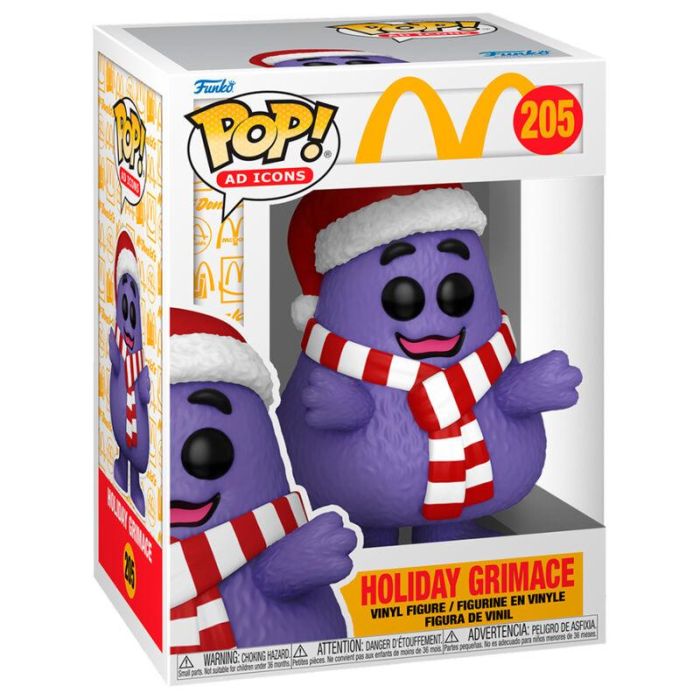 Figura POP McDonalds Holiday Grimace 0 Figura POP McDonalds Holiday Grimace 0