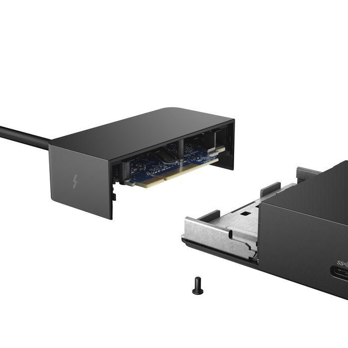 Dell 180W, 1 x USB C 3.1, 3 x USB A 3.1, 1 x Thunderbolt 3, 1 x USB C/ DisplayPort, Audio, 2 x DisplayPort 1.4, HDMI 2.0b, RJ-45 5 Dell 180W, 1 x USB C 3.1, 3 x USB A 3.1, 1 x Thunderbolt 3, 1 x USB C/ DisplayPort, Audio, 2 x DisplayPort 1.4, HDMI 2.0b, RJ-45 5