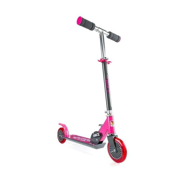 Patinete 2 ruedas plegable rosa. altura con dos posicones 72-77 cm soporta 50 kg Patinete 2 ruedas plegable rosa. altura con dos posicones 72-77 cm soporta 50 kg