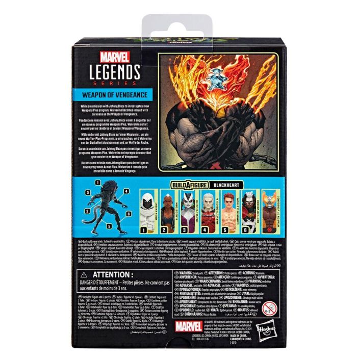 Hasbro Marvel Legends Series Figura de Acción Weapon of Vengeance Lobezno 15 cm con 2 Manos Alternativas 8 Hasbro Marvel Legends Series Figura de Acción Weapon of Vengeance Lobezno 15 cm con 2 Manos Alternativas 8