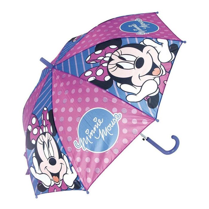 Paraguas Automático Minnie Mouse Lucky Azul Rosa (Ø 84 cm) 0 Paraguas Automático Minnie Mouse Lucky Azul Rosa (Ø 84 cm) 0