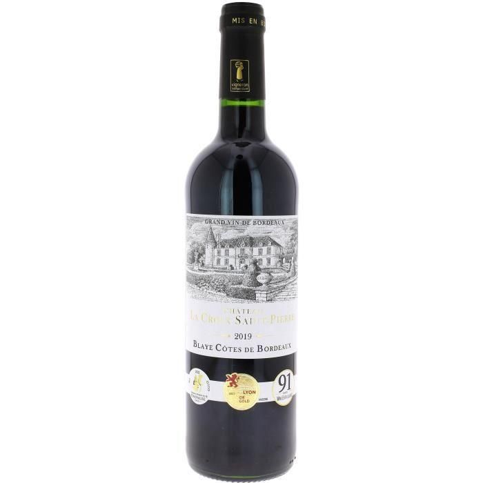 Château La Croix Saint-Pierre 2019 Blaye Côtes de Bordeaux - Vino tinto Burdeos 2 Château La Croix Saint-Pierre 2019 Blaye Côtes de Bordeaux - Vino tinto Burdeos 2