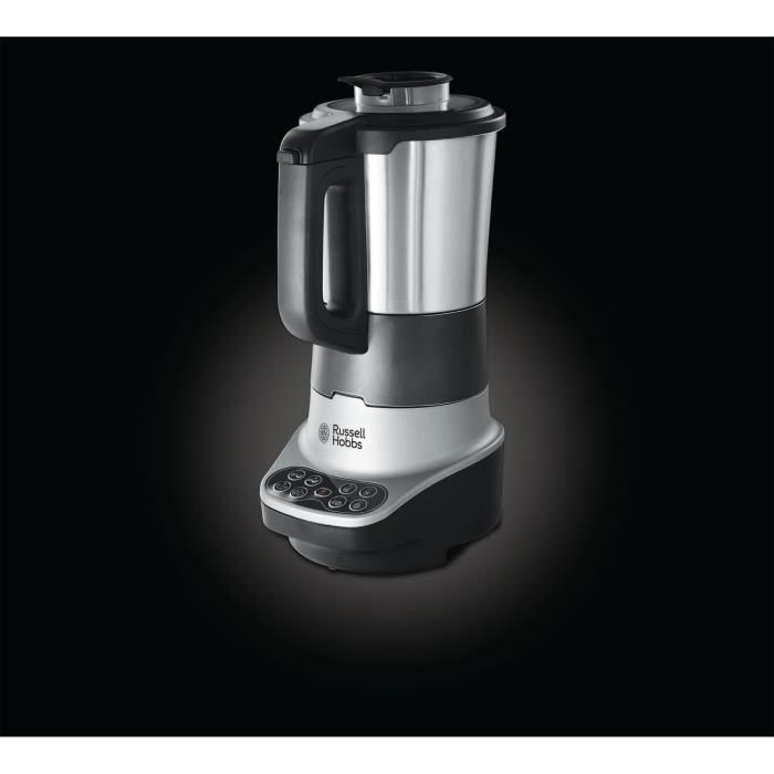 Russell Hobbs Classics 21480-56 Batidora Térmica 2en1 Sopa y Batidos 800W 1.75L 8 Programas Acero Inoxidable Negro 2