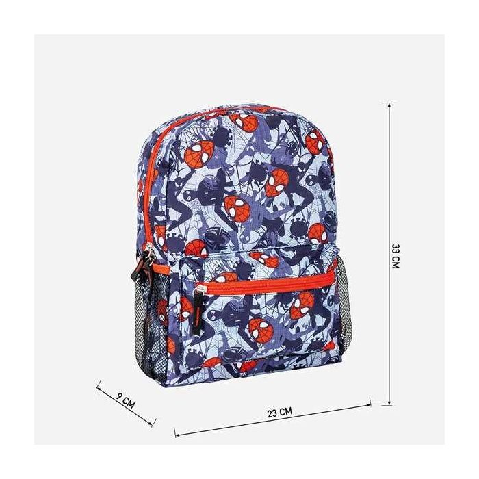 Mochila infantil tiempo libre estampado spiderman 23.0 x 33.0 x 9.0 cm 3