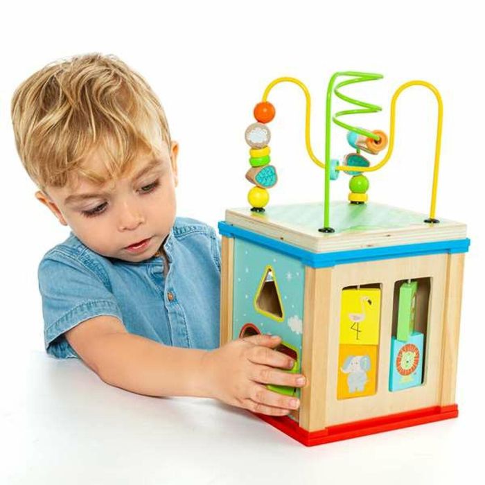 Molto Cubo de Actividades de Madera 19x17x17 cm para edad +3 años 8 Molto Cubo de Actividades de Madera 19x17x17 cm para edad +3 años 8