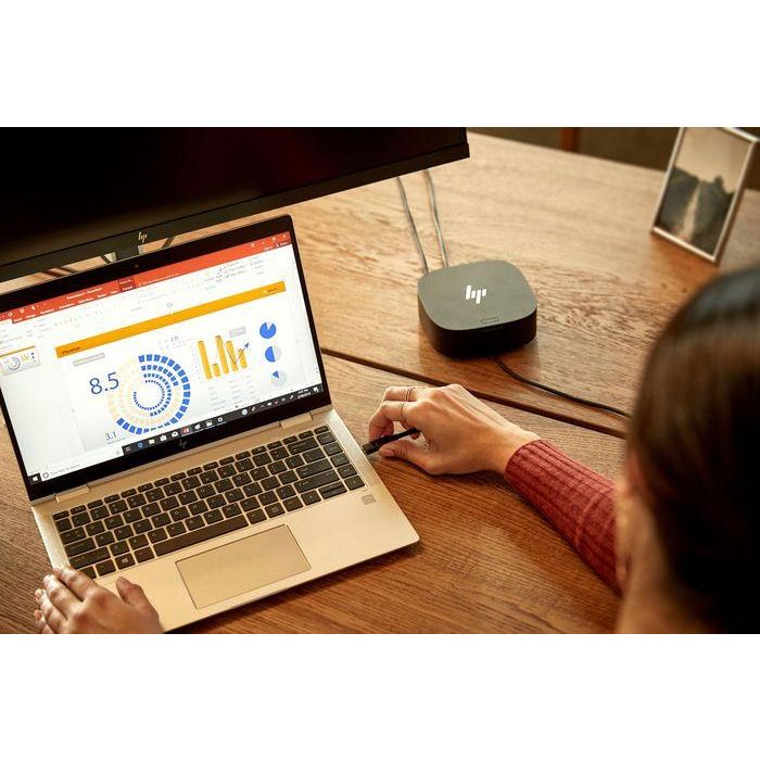 HP USB-C/A Universal Dock G2 Base de conexión universal para portátiles USB-C y USB-A 8