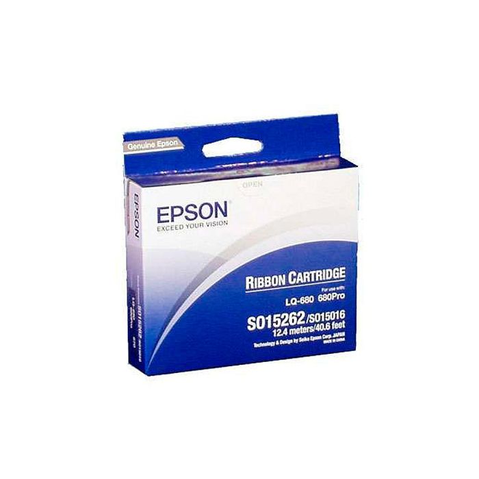 Cinta Impresora Epson Lq-670-860-1060-2500-2550, Dlq-2000 Negra 1