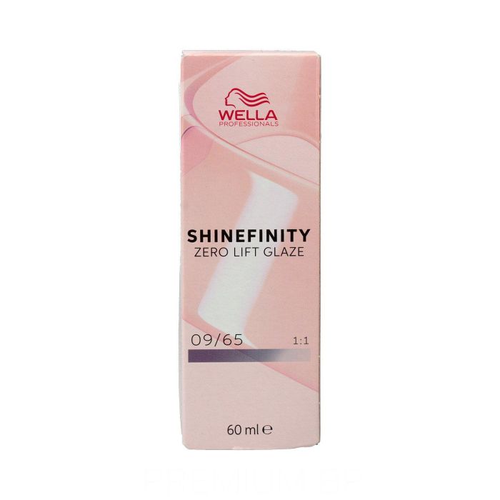 Wella Tinte Semipermanente Shinefinity 09/65 60ml - Coloración Profesional con Brillo Duradero y Cero Daño