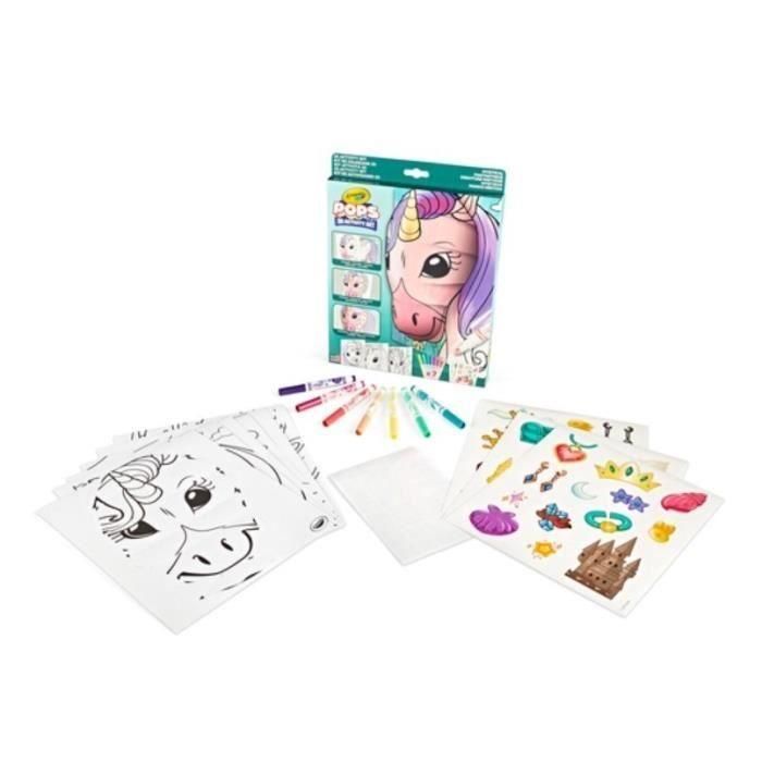 Juego de dibujo en 3D - CRAYOLA - POPS 3D - Místico 1 Juego de dibujo en 3D - CRAYOLA - POPS 3D - Místico 1