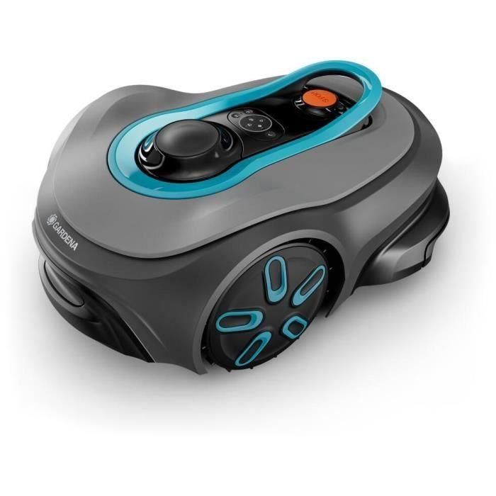 Robot cortacésped - GARDENA - Smart SILENO Free 600 - Sin cables perimetrales - Superficie 600 m² - Incluye puerta de enlace inteligente Robot cortacésped - GARDENA - Smart SILENO Free 600 - Sin cables perimetrales - Superficie 600 m² - Incluye puerta de enlace inteligente