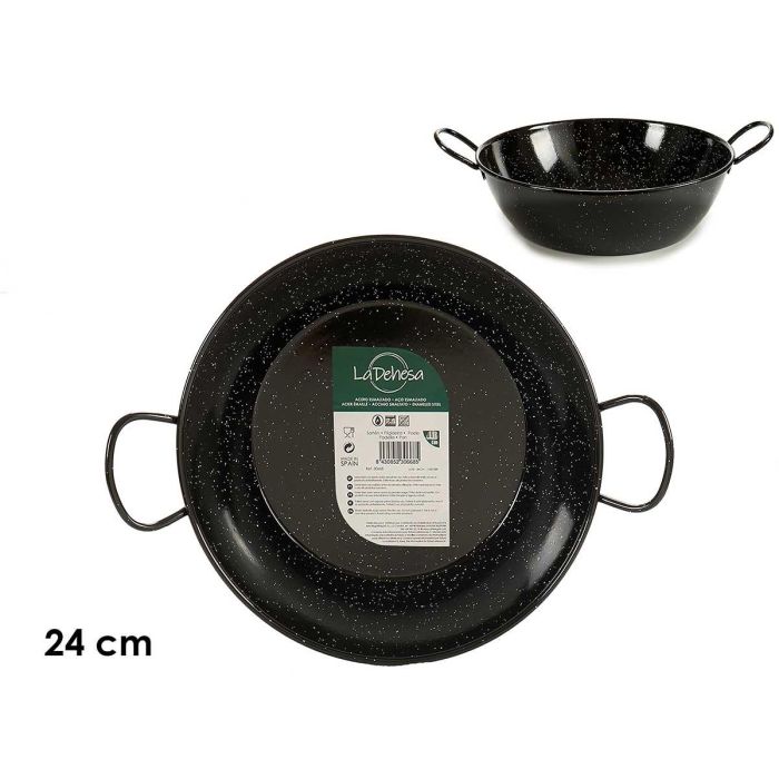 Sarten Honda Esmaltada Con Asas 24 Cm La Dehesa (6 Unidades) Sarten Honda Esmaltada Con Asas 24 Cm La Dehesa (6 Unidades)