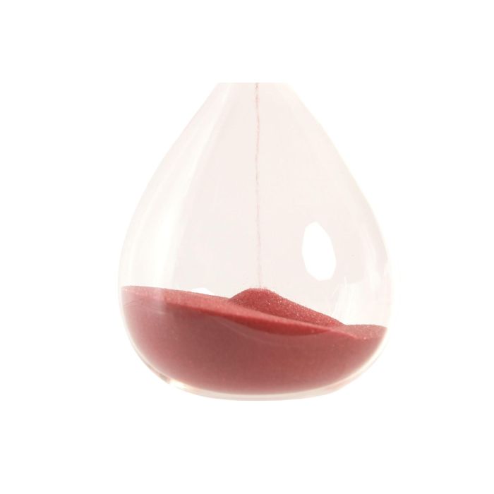 DKD Home Decor Hangzhou design 26a Reloj de Arena Atlantico Cristal Azul Rojo Blanco 6.5 x 16 x 6.5 cm (6 Unidades)