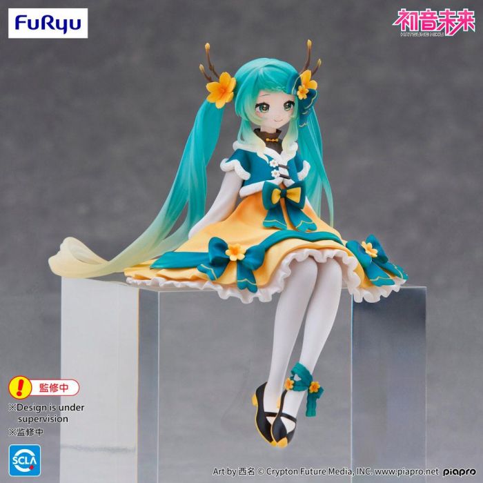 Furyu Hatsune Miku Figura Noodle Stopper 2025 Chinese New Year 14cm