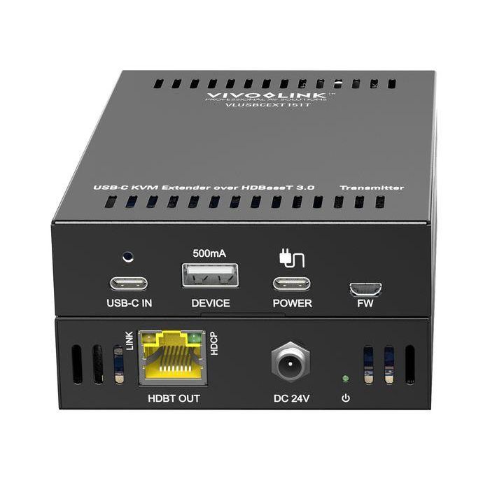 Vivolink VLUSBCEXT151 Extensor KVM USB-C 4K sobre HDBT3.0 para Salas de Reuniones 3