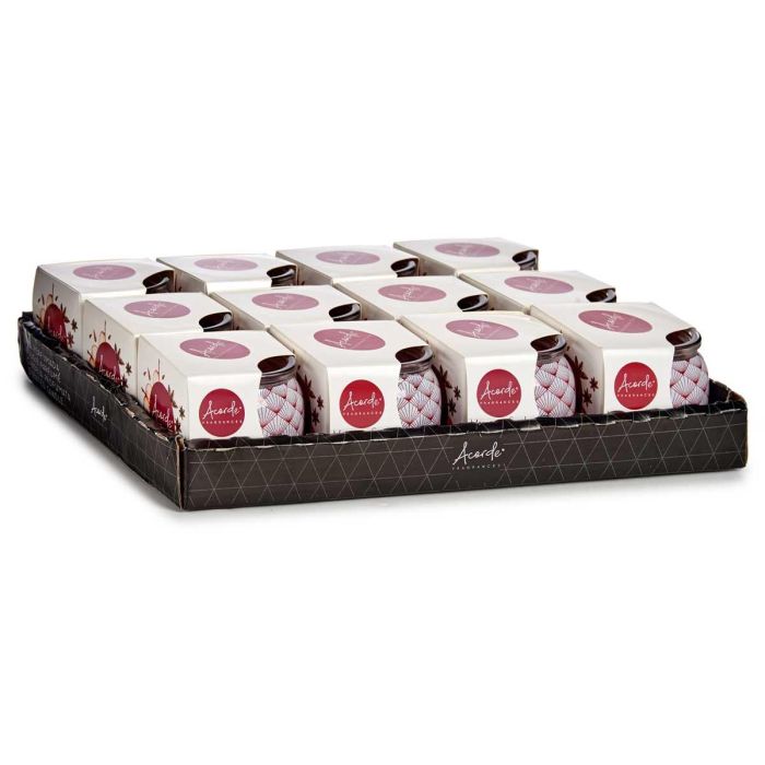 Vela Perfumada Cristal Manzana y Canela Acorde 7x6x7 cm - Vidrio, Cera, Granate (12 Unidades) 2 Vela Perfumada Cristal Manzana y Canela Acorde 7x6x7 cm - Vidrio, Cera, Granate (12 Unidades) 2