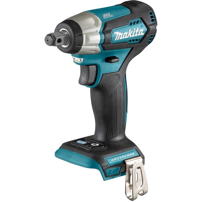 Makita DTW181Z - Atornillador de impacto a batería 18V, 1/2", 3600 RPM, 210 Nm, con agarre suave