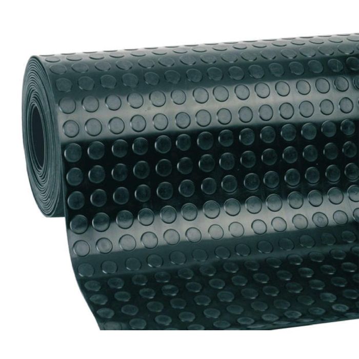 Gol Alfombra Rollo Suelo Antideslizante Caucho Goma Círculos Negro 1x10 m Grosor 3 mm para Uso Doméstico y Profesional Gol Alfombra Rollo Suelo Antideslizante Caucho Goma Círculos Negro 1x10 m Grosor 3 mm para Uso Doméstico y Profesional