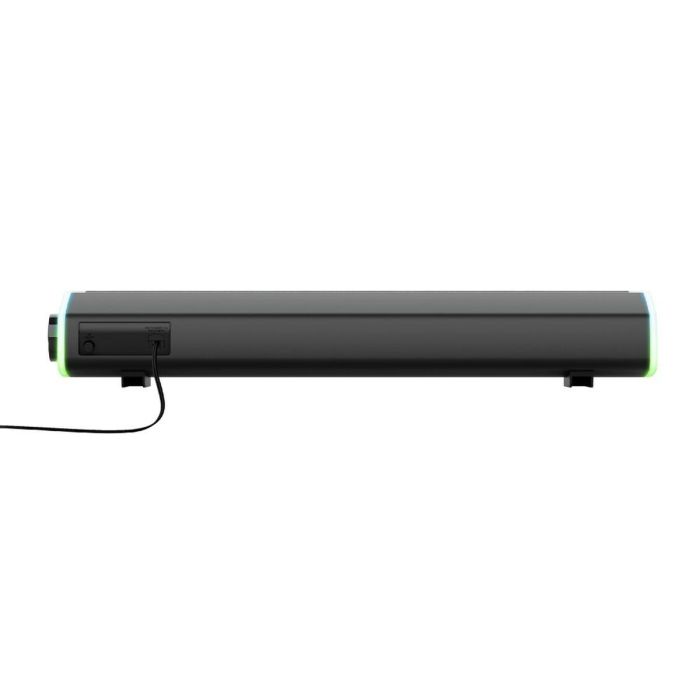 Trust Gaming 24482 Barra de Sonido Gaming GXT 620 Axon con Iluminación RGB, 12W, Sonido 2.0 para PC, Portátil y Móviles 5