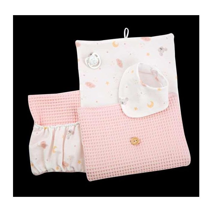 Muñecas Arias Muñeca Zoe 42 cm Rosa c/Cambiador y Babero (Cuerpo Vinyl, Sexo Niña) 5